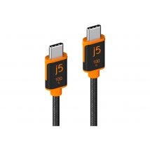 j5create JUCX25L18 - USB-C cable - 24 pin USB-C to 24 pin USB-C - 1.8 m