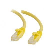 C2G Cat5e Booted Unshielded (UTP) Network Patch Cable - patch cable - 3 m - yellow