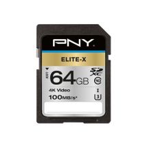 PNY Memory Card 64 GB SDHC SD ELITE X