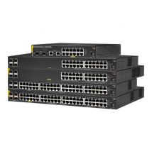 HPE Aruba 6000 48G Class4 PoE 4SFP 370W Switch - switch - 48 ports - Managed - rack-mountable