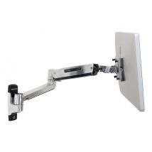 Ergotron LX HD mounting kit - for LCD display - polished aluminium