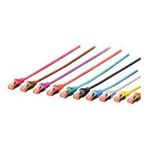 DIGITUS Patchkabel Cat6  S/FTP 2xRJ45  3.0m schw Hebelschutz Polybeutel