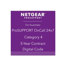 NETGEAR ProSupport OnCall 24x7 Category 4 - technical support - 5 years