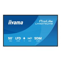 iiyama ProLite LH5075UHS-B2AG 50" Class (49.5" viewable) LED-backlit LCD display - 4K - for digital signage