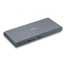 LINDY - docking station - USB-C 3.2 Gen 1 / Thunderbolt 3 / Thunderbolt 4 - HDMI, 2 x DP - 1GbE