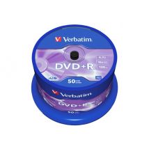 Verbatim - DVD+R x 50 - 4.7 GB - storage media