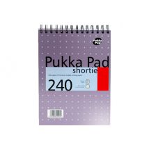Pukka Pad Business Shortie - notepad - 178 x 235 mm - 240 pages