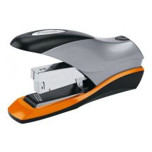 Rexel Optima 70 - stapler - 70 sheets - plastic, metal - silver/black/orange