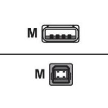 CONNEkT GEAR - USB cable - USB to USB Type B - 5 m