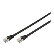 DIGITUS Patchkabel Cat6  S/FTP 2xRJ45 10.0m schwarz Outdoor