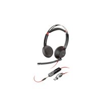 HP Poly Blackwire 5220 - headset - USB-C, 3.5 mm jack, USB-A