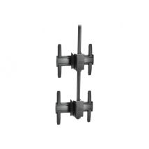 Chief Fusion Medium Ceiling Display Mount - For Monitors 32-65" - Black mounting component - Tilt & Swivel - for flat panel - black