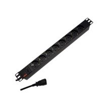 ROLINE 48,26cm Steckdosenleiste 8fach