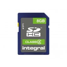 Integral - flash memory card - 8 GB - SDHC