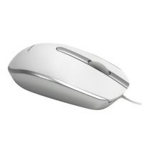 Ceratech Accuratus M100 - mouse - USB - silver, matt white