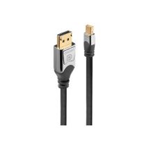 LINDY Mini-DisplayPort an DisplayPort Kabel CROMO 0.5m