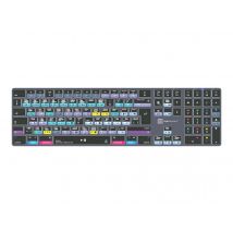 Logickeyboard DaVinci Resolve TITAN - keyboard - Mac - QWERTY - UK - titanium grey Input Device
