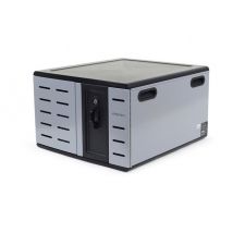 Ergotron Zip12 cabinet unit - for 12 tablets / notebooks - charging - black, silver