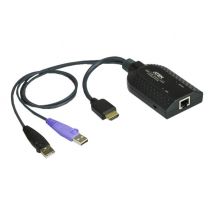 ATEN KA7168 HDMI USB Virtual Media KVM Adapter Cable with Smart Card Reader (CPU Module) - KVM / audio / USB extender