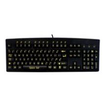 Ceratech Accuratus 260 High Visibility Upper Case - keyboard