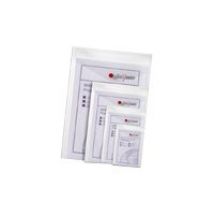 Snopake Polyfile P - document wallet - for A4 - capacity: 80 sheets - clear (pack of 5)