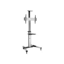 ROLINE LCD-/TV-Rollständer silber 50kg