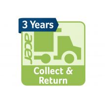 Acer Care Plus No-booklet - extended service agreement - 3 years - pick-up and return