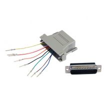 StarTech.com DB25 to RJ45 Modular Adapter - M/F - Serial adapter - DB-25 (M) to RJ-45 (F) - GC258MF - serial adapter - DB-25 to RJ-45