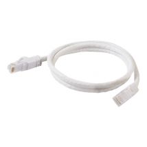 C2G Cat6 Booted Unshielded (UTP) Network Patch Cable - patch cable - 3 m - white