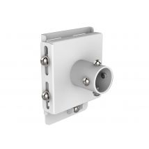 Vision Techmount TM-ST2 mounting kit - telescopic - for projector - satin white