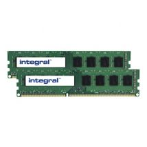 Integral - DDR3 - kit - 8 GB: 2 x 4 GB - DIMM 240-pin - 1600 MHz / PC3-12800 - unbuffered