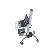 Ergotron Neo-Flex cart - for notebook / mouse / barcode scanner - two-tone grey