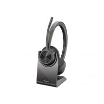 HP Poly Voyager 4320-M - headset - USB-A via Bluetooth adapter