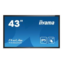 iiyama ProLite T4362AS-B1 43" Class (42.5" viewable) LED-backlit LCD display - 4K - for digital signage / interactive communication