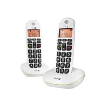 DORO PhoneEasy 100W Duo - cordless phone with caller ID + additional handset