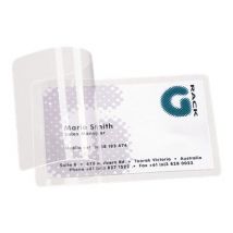3L Office - business card protective pocket - transparent (pack of 100)