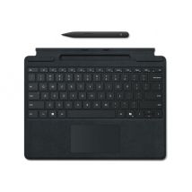 Microsoft Surface Pro Keyboard for Business - keyboard - with pen storage - with accelerometer, touchpad - QWERTY - UK - black - with Slim Pen Input Device