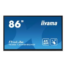 iiyama ProLite TE8612MIS-B2AG 86" Class (85.6" viewable) LCD flat panel display - 4K - for digital signage / interactive communication