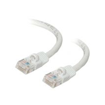 C2G Cat5e Booted Unshielded (UTP) Network Patch Cable - patch cable - 5 m - white