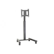 Chief Large Flat Panel Mobile Cart - For Displays 55-100" - Black stand - for flat panel - black