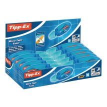 Tipp-Ex Microtape Twist - correction roller - 5 mm x 8 m - transparent blue (pack of 10)