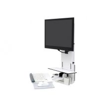 Ergotron StyleView Vertical Lift, Patient Room - monitor / keyboard mouning kit (vertical) - sit-stand