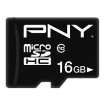 SD MicroSD HC Card  16GB PNY Performance Plus Cl.10 retail