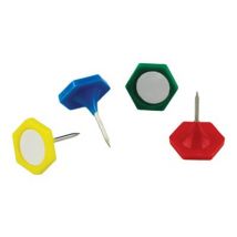 Whitecroft Essentials Small - indicator pins - 15 mm - assorted colours - pack of 160
