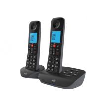 BT Essential Phone Trio - cordless phone - answering system with caller ID + 2 additional handsets