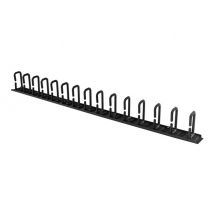 StarTech.com Vertical 0U Server Rack Cable Management w/ D-Ring Hooks - 20U Network Rack Cord Manager Panel - 3ft Wire Organizer (CMVER20UD) - D-ring cable management kit - 20U