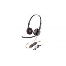 HP Poly Blackwire 3220 - headset - USB-C