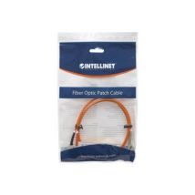 INTELLINET LWL Anschlusskabel LC/SC 2m  Multimode OM2 orange