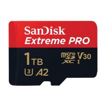 SanDisk Extreme Pro - flash memory card - 1 TB - microSDXC UHS-I