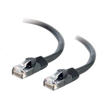 C2G Cat5e Booted Unshielded (UTP) Network Patch Cable - patch cable - 2 m - black